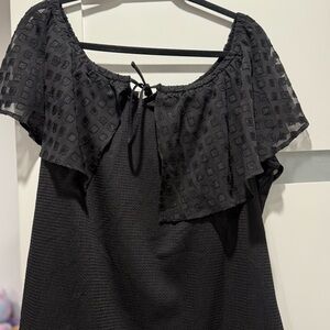 Elegant Black Women's Blouse